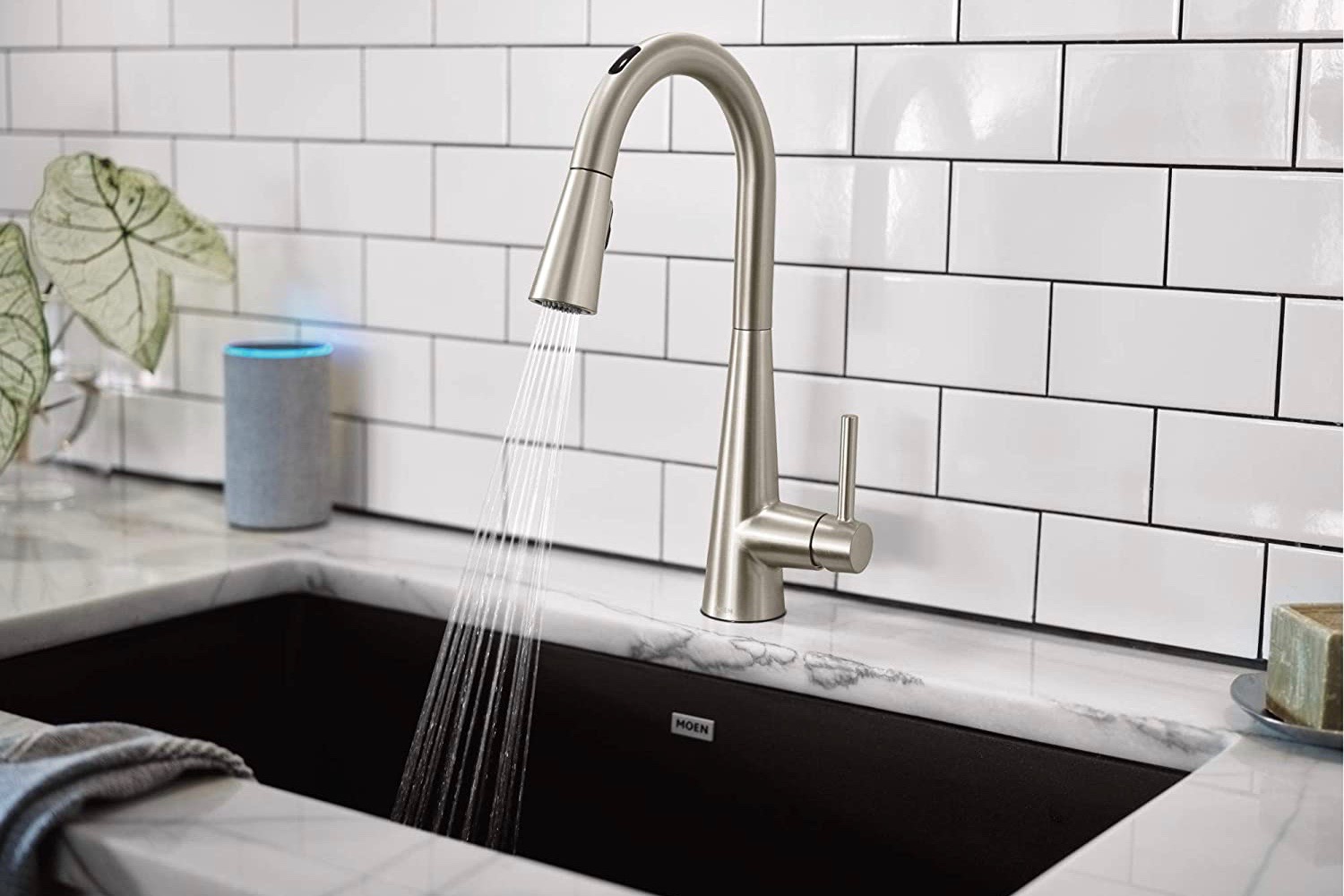 Alexa sales controlled faucet