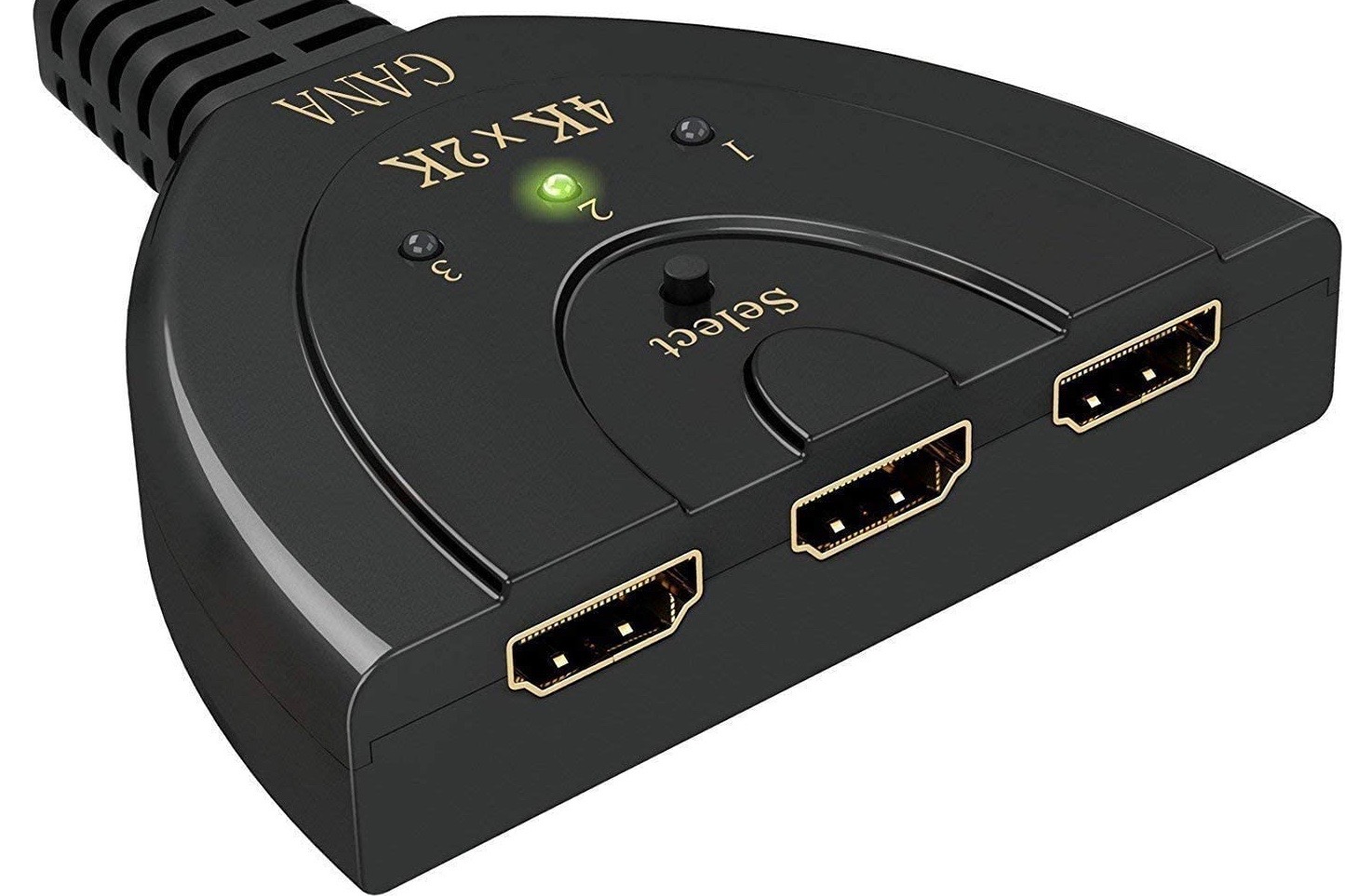 MT-ViKI HDMI Switch 5x1 5 Port HDMI Switcher Box with IR Wireless Remote  Control Support 4Kx2K Ultra HD 3D 1080P and USB Power Cable : :  Electronics
