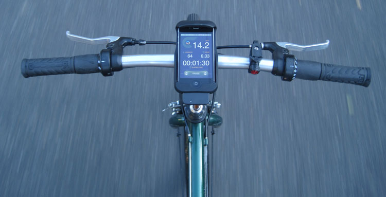 Iphone hot sale bike speedometer