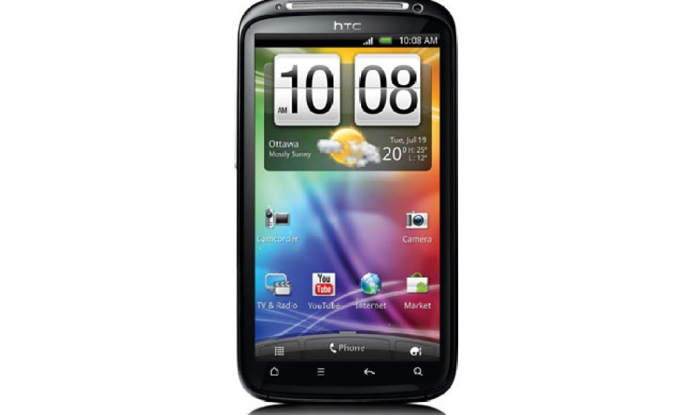 HTC Sensation 4G screen front