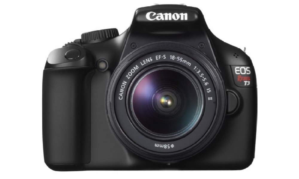 Canon EOS Rebel T3 front