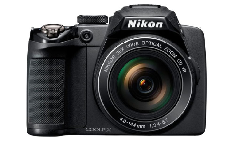 Nikon Coolpix P500 black lens