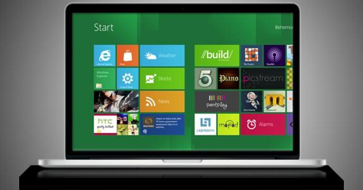 how to download windows 8 on mac