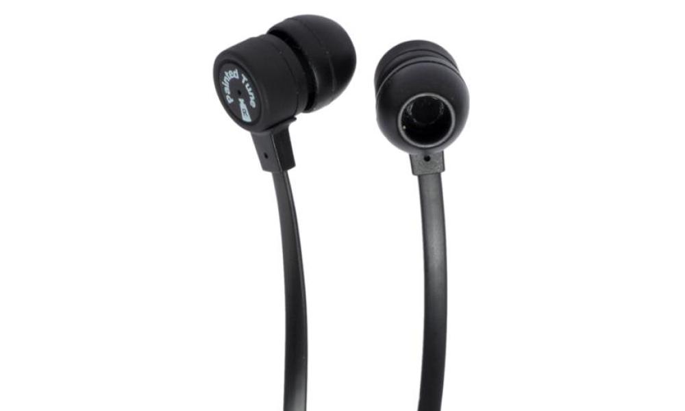 Dual Painted Tunes HF200 Review front back in ear earbuds black