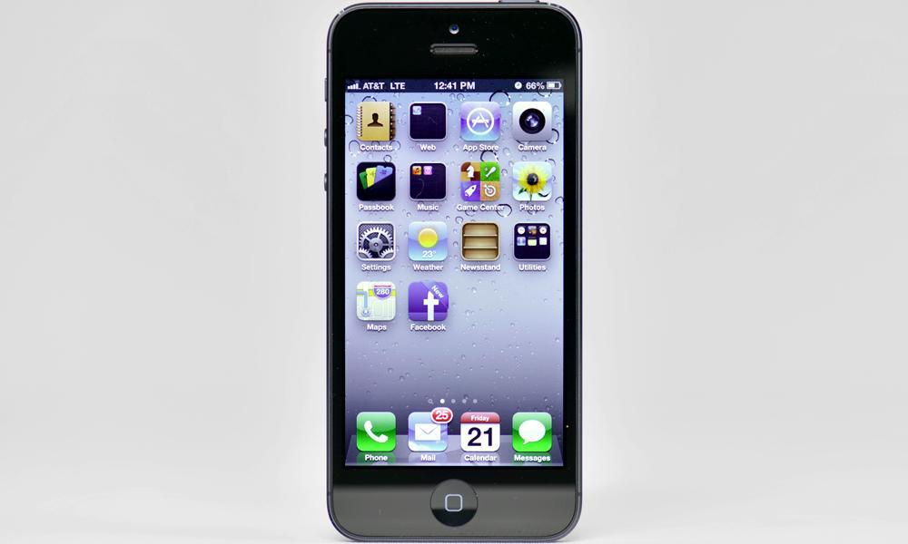 apple iphone 5 front.