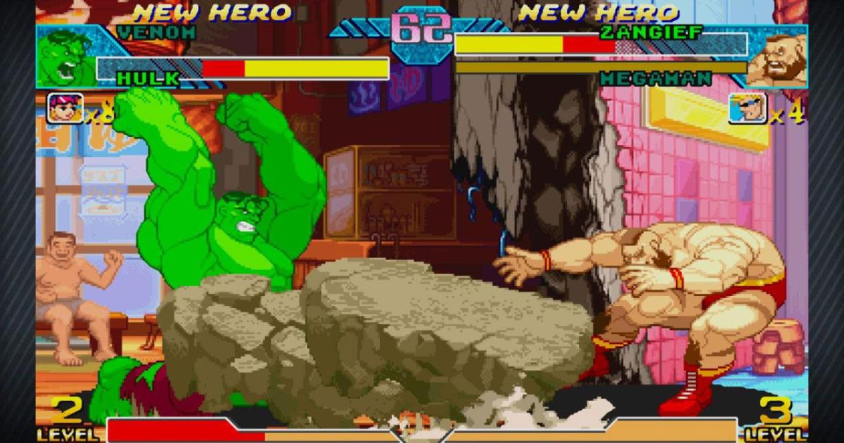 Play PlayStation Marvel Super Heroes vs Street Fighter Online in your  browser 