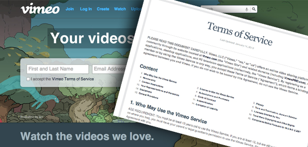 Terms & Conditions: Vimeo's terms follow you across the Web | Digital Trends