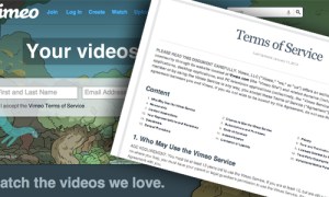 Terms and Conditions vimeo video hosting service