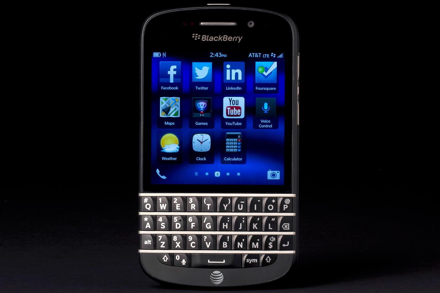 blackberry q10 black