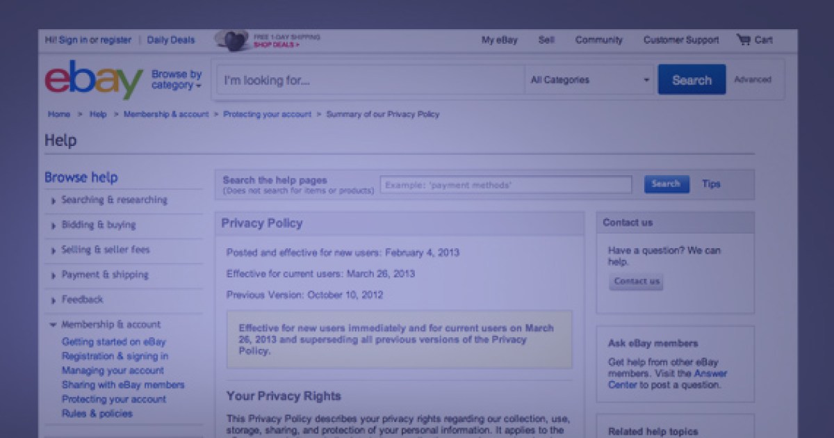 eBay's new User Agreement and Privacy Policy explained Digital Trends