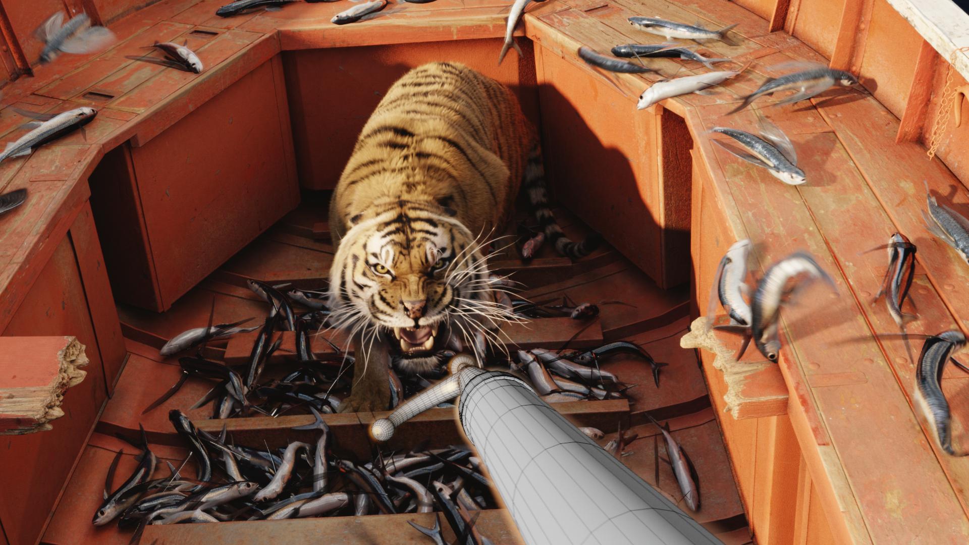 Life of Pi tiger nearly drowned on set, report alleges, Action and  adventure films