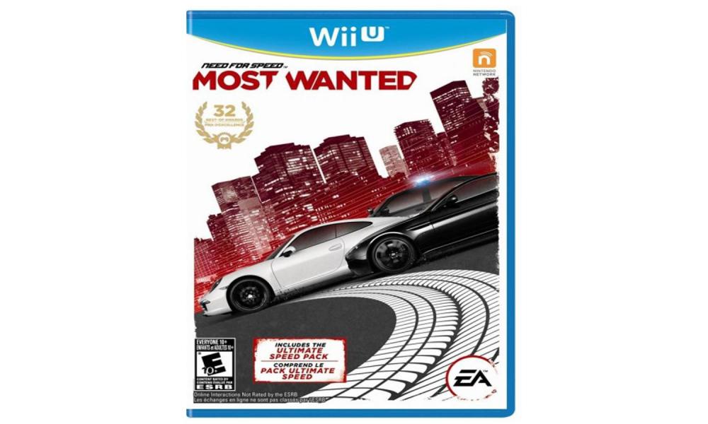 need for speed most wanted u review cover art