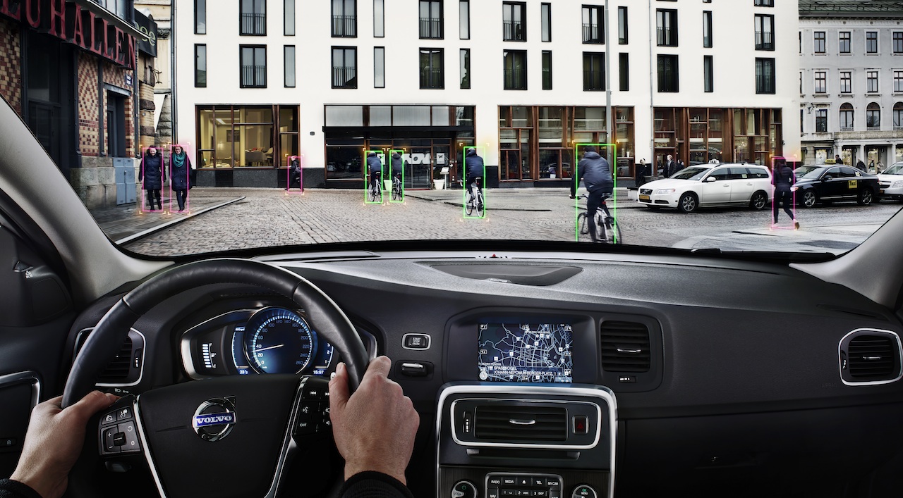 volvo cyclist detection