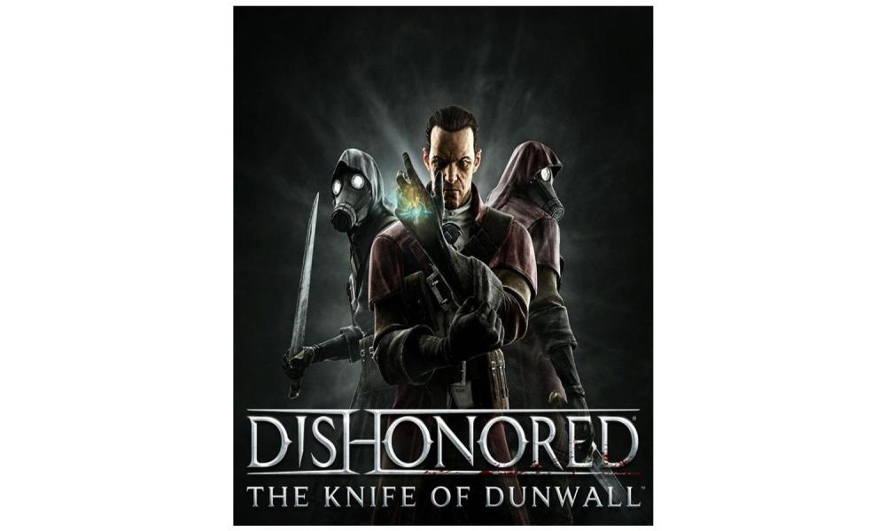 dishonored the knife of dunwall dlc review cover art