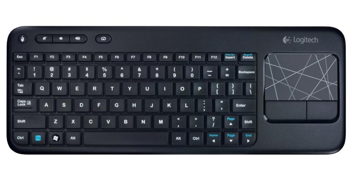 Logitech Wireless Touch Keyboard k400 | Digital