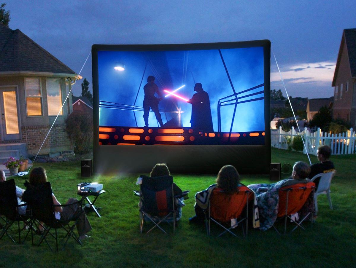Giving our Neighbors the ULTIMATE Home Theater !!! 
