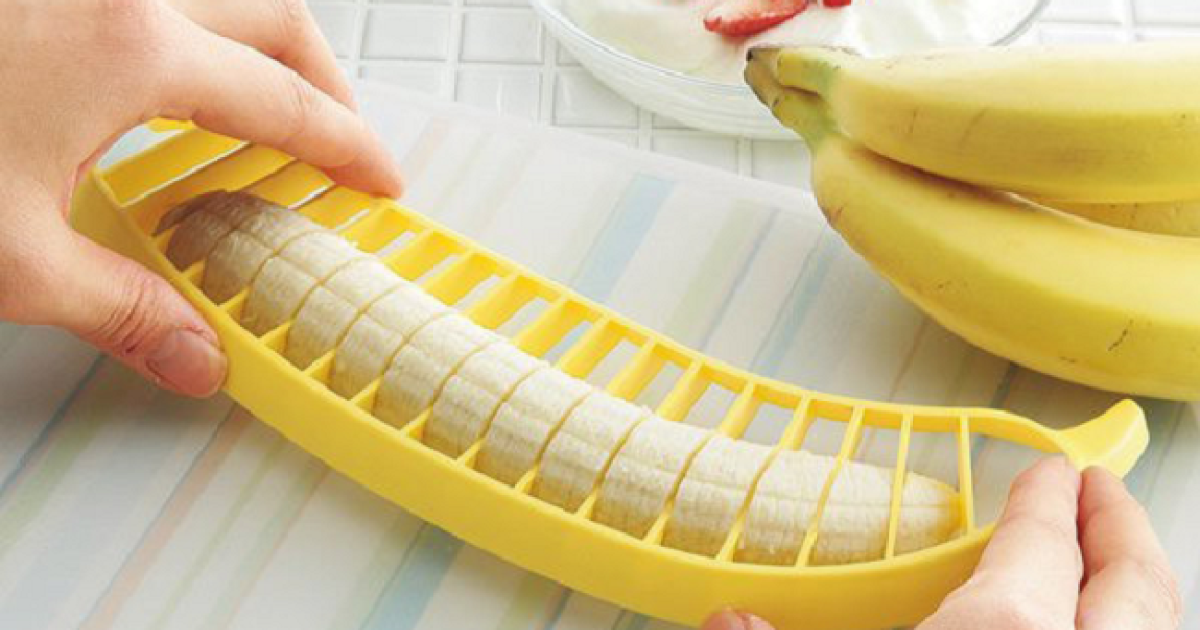Food Grade Plastic Banana Slicer - Mounteen in 2023