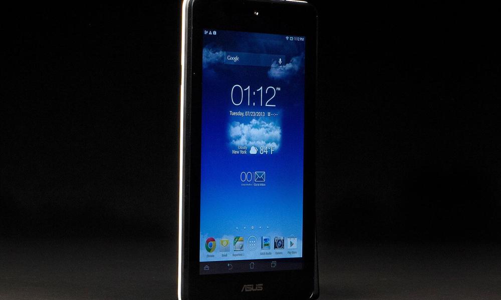 ASUS MemoPad HD7 front angle