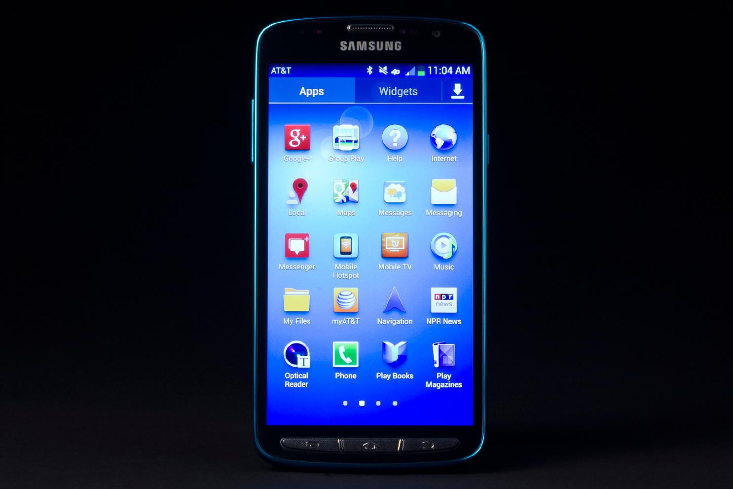 samsung galaxy s4 actif bleu