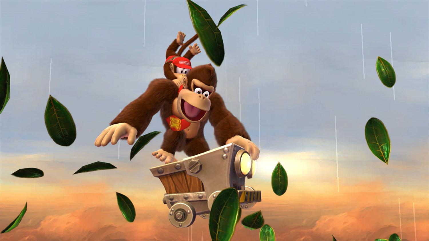 DK has a slightly updated model in the Switch version of Donkey Kong  Country: Tropical Freeze