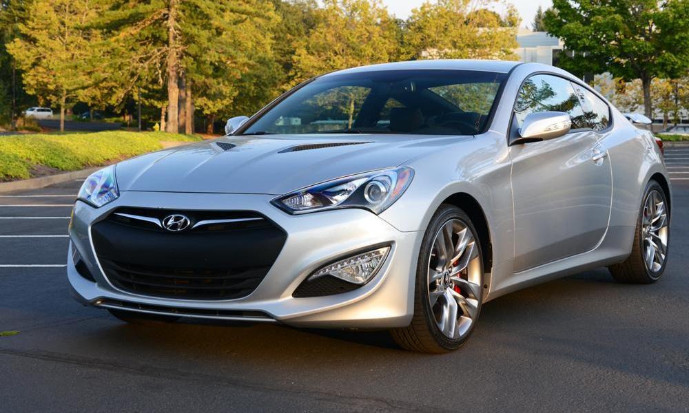 2013 hyundai genesis coupe review front angle