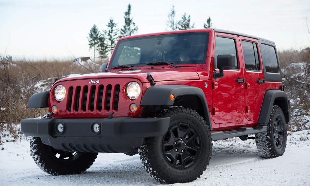 2014 Jeep Wrangler Unlimited Sport front left