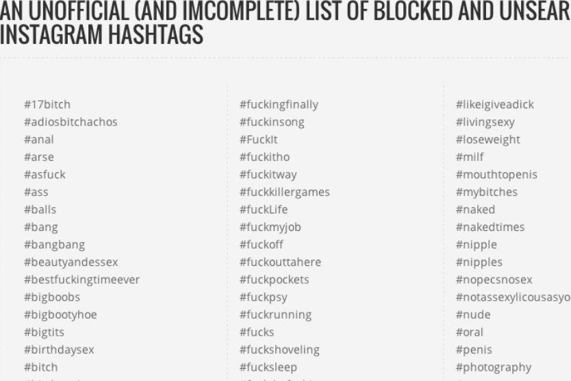 Here Are All The Hashtags Instagram Is Blocking From Search Digital Trends