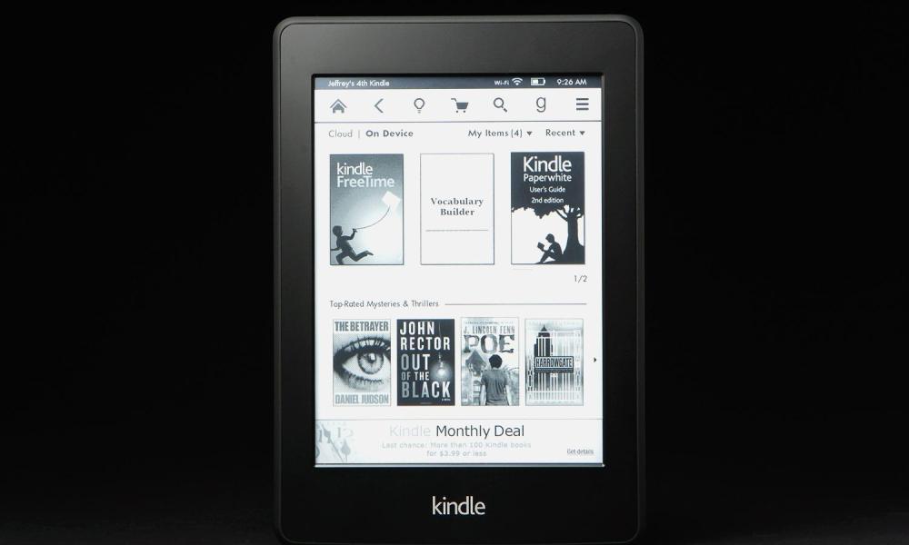 Kindle Paper White front store