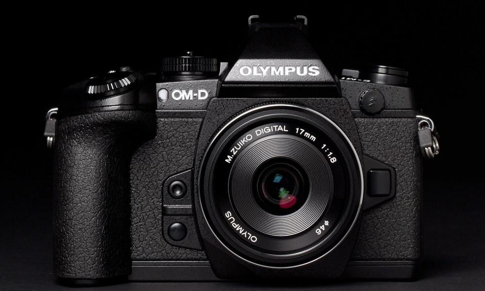 Olympus OM D EM 1 front no flash