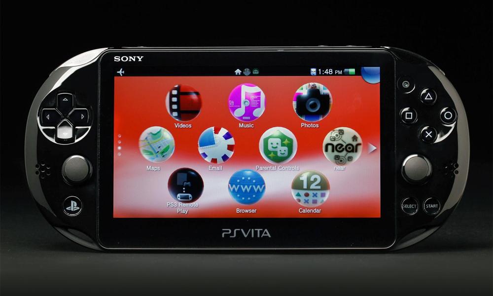 Sony PlayStation Vita Slim review front screen home