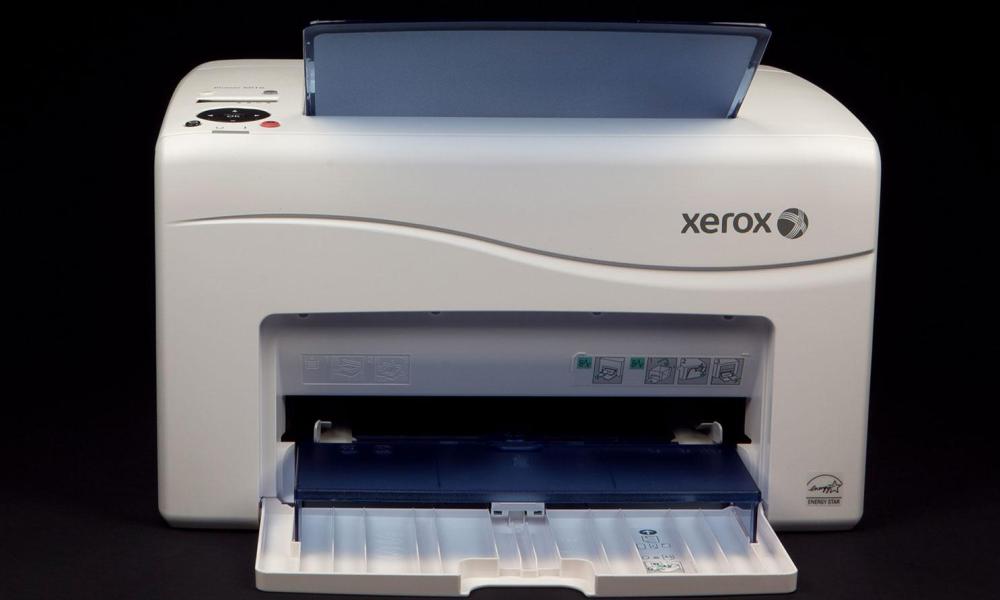 Xerox Phaser 6010 front open