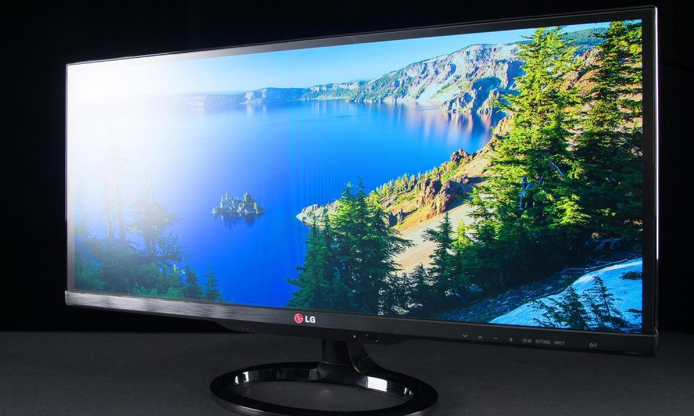 LG LN450W monitor offset