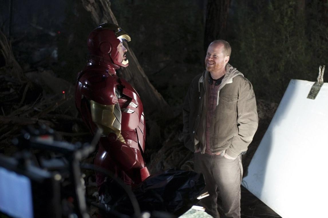 filming iron man suit