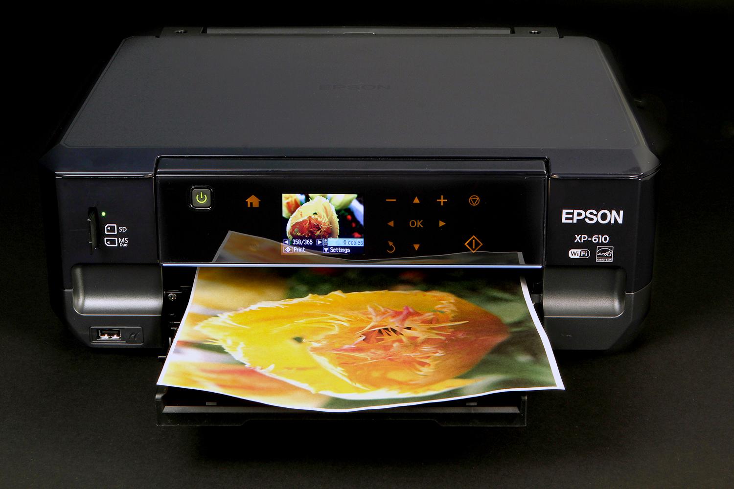 Epson Expression Premium XP-610 Wireless Color Photo Printer Review -  C11CD31201 