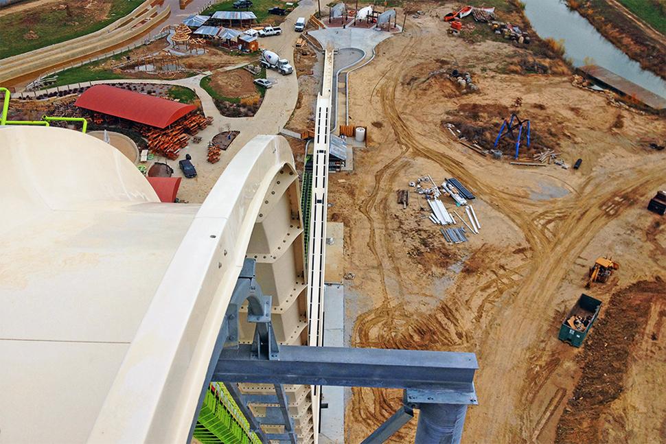 Humans Take First Ride of World's Tallest Waterslide | Digital Trends