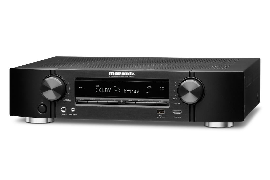 Get your AV receiver in miniaturized form with Marantz' new NR1605