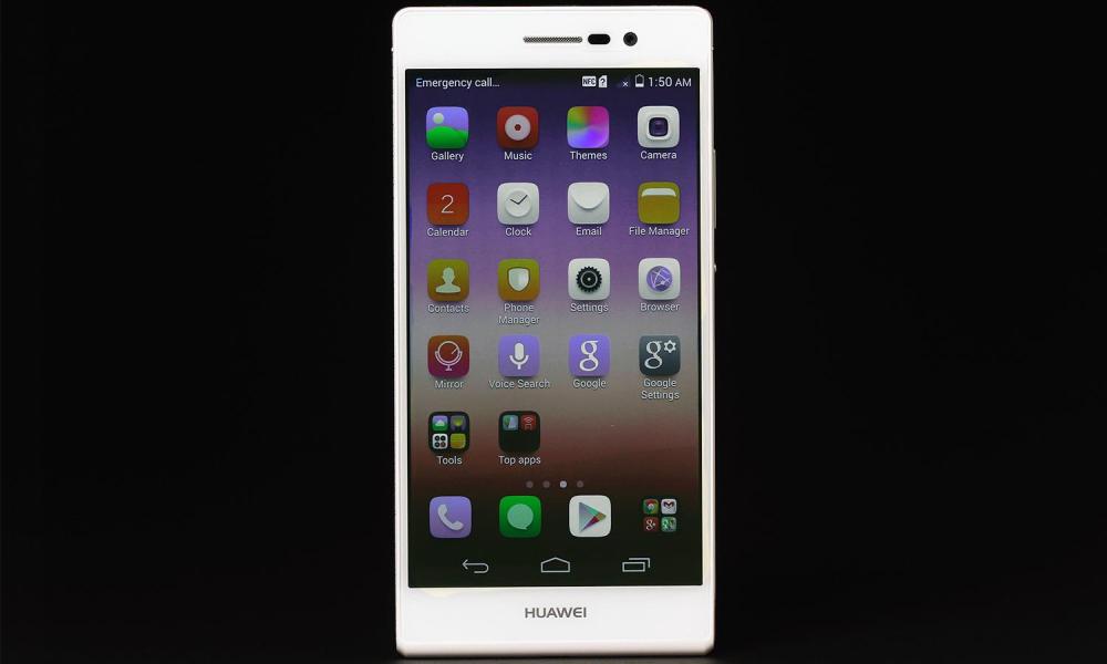 Huawei Ascend P7 review front