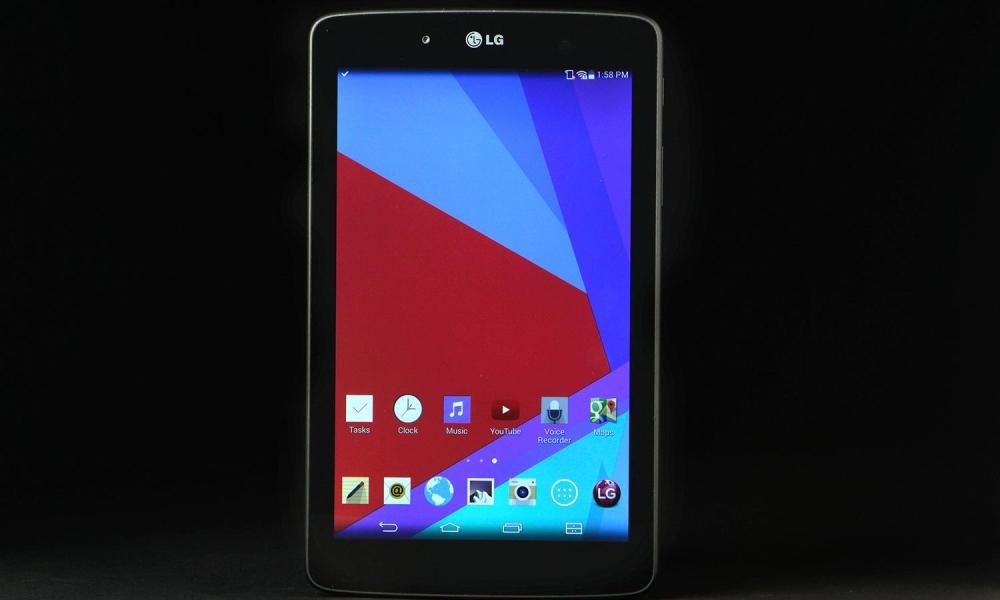 LG G Pad 7.0 front home