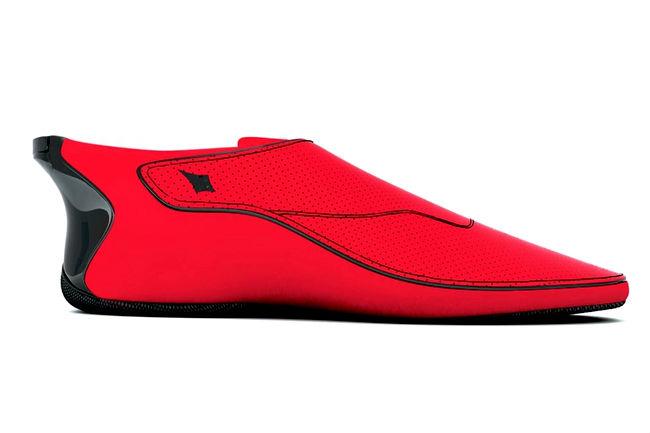 Red clearance smart shoes