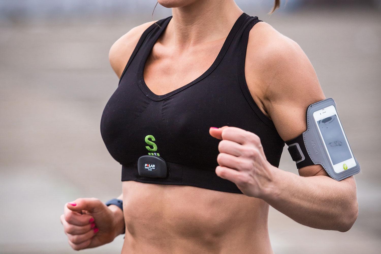 The Garmin HRM-Fit Heart Rate Monitor Clips Onto Your Sports Bra - Velo