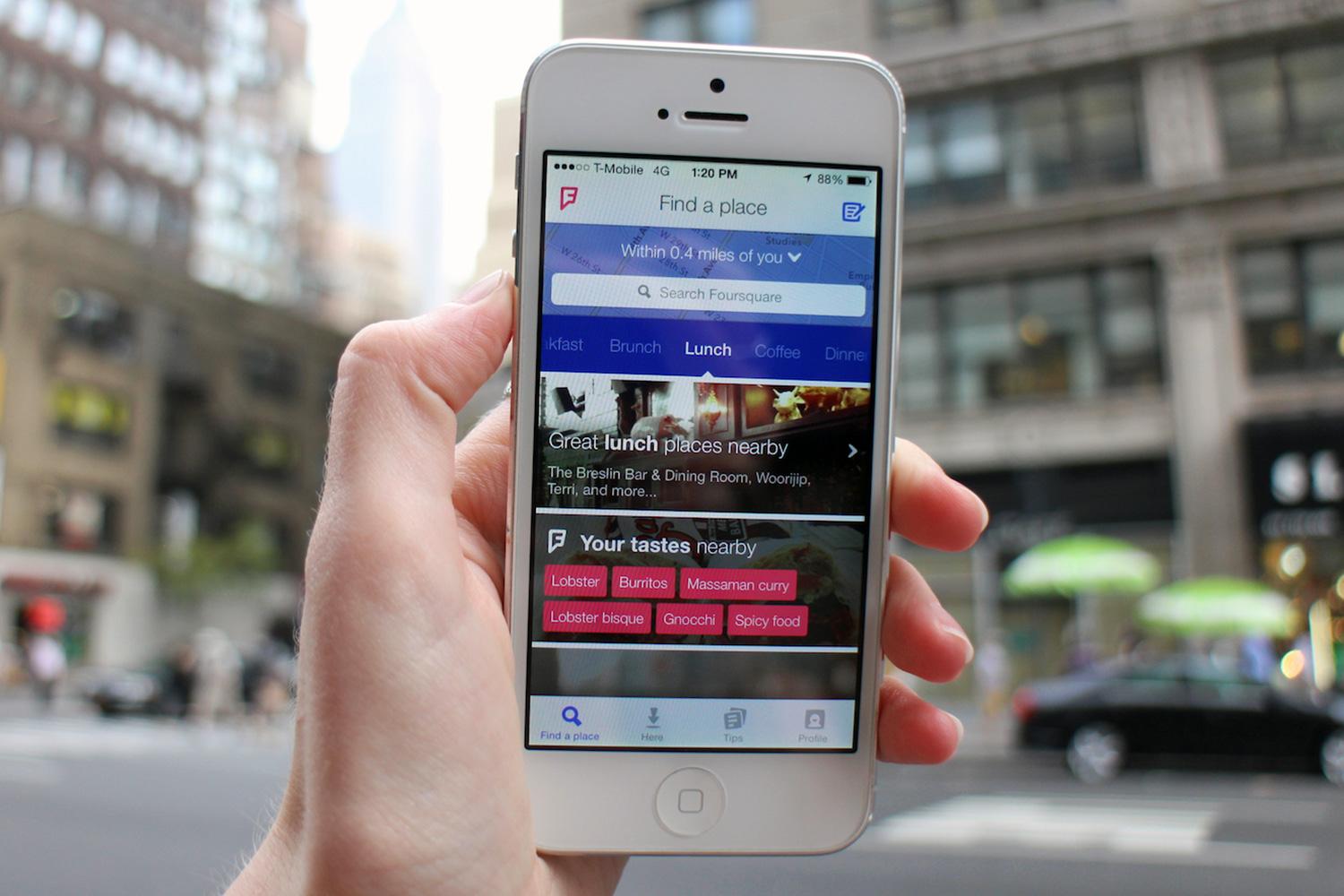 Foursquare 8.0 Hands On Is it Better than Yelp Digital Trends