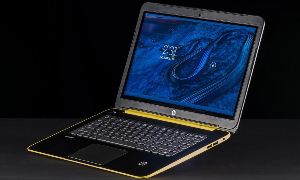 Hp Slate Laptop front angle