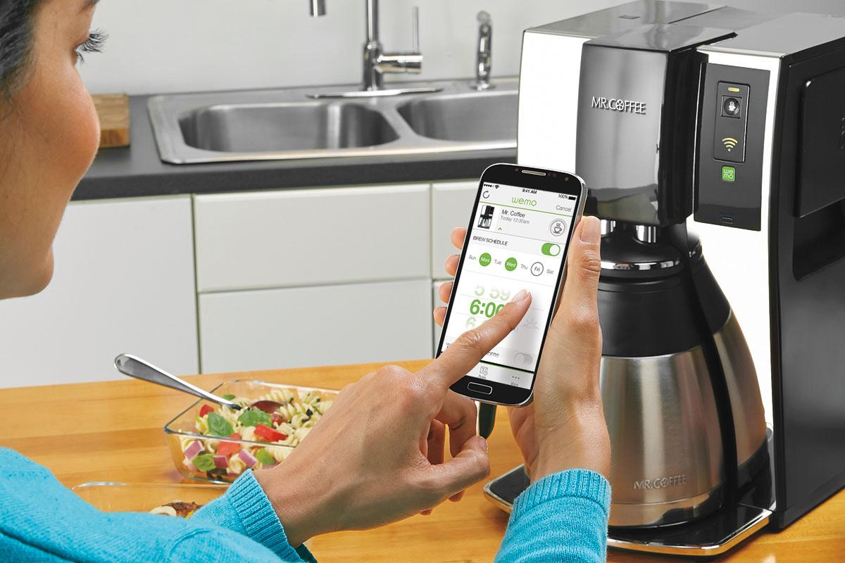 The Mr. Coffee Smart Coffee Maker Is Controlled by an App