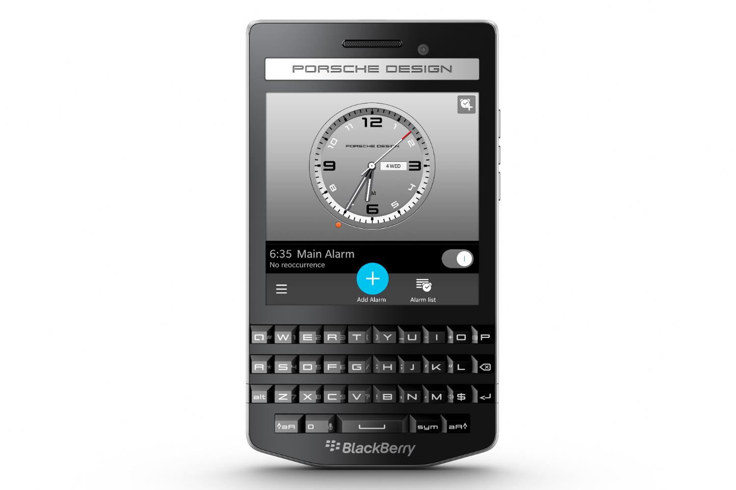 Blackberry porsche discount design 2021