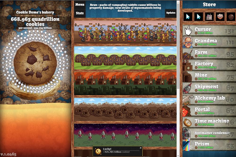 Cookie Clicker - Play Cookie Clicker On Wordle Website