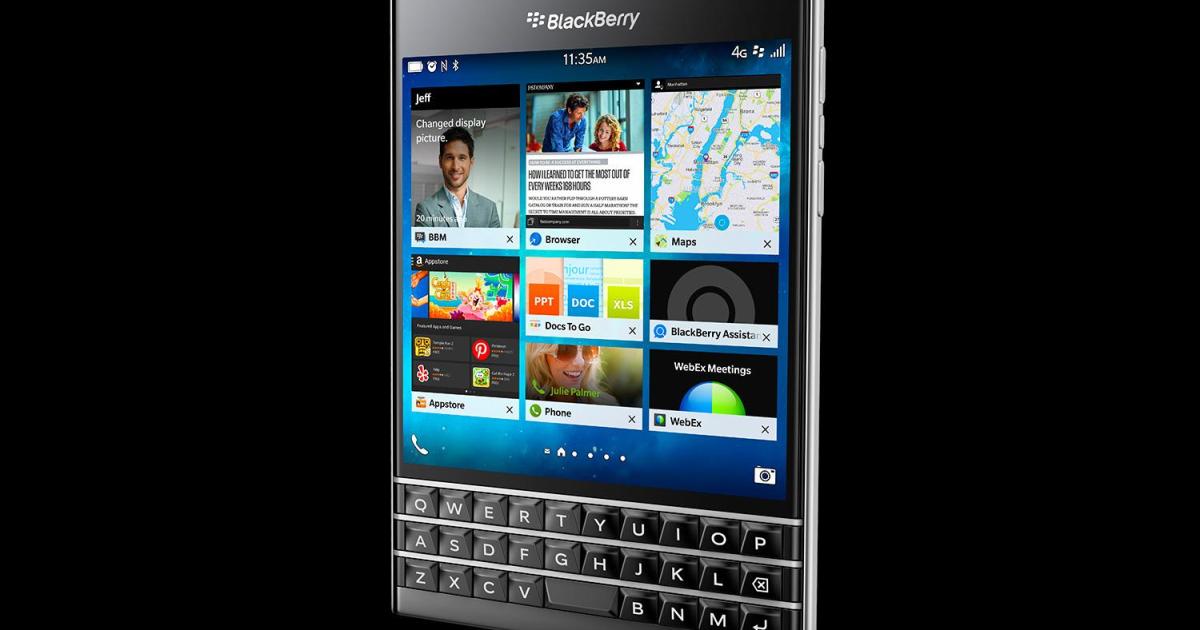 blackberry passport iphone