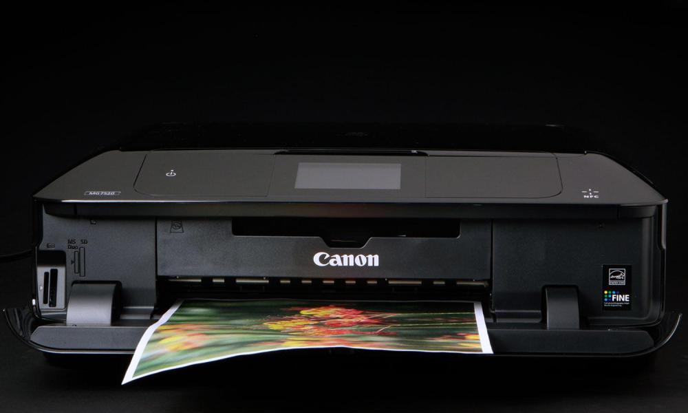 Canon Pixma MG7520 front printing