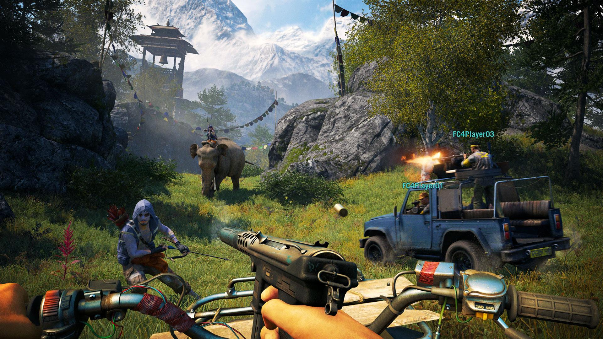 Gameplay von Far Cry 4.