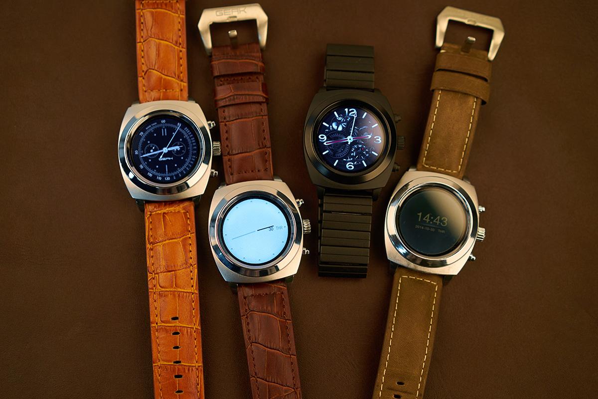 Geak Watch 2 prototypes