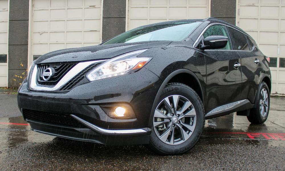 2015 nissan murano sv review front angled v2